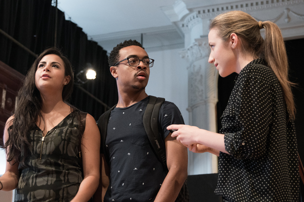 Photo Flash: In Rehearsal for Steppenwolf for Young Adults' THE BURIALS Image