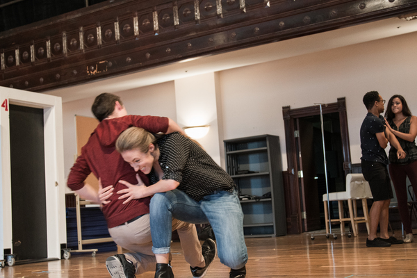 Photo Flash: In Rehearsal for Steppenwolf for Young Adults' THE BURIALS 