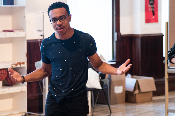 Photo Flash: In Rehearsal for Steppenwolf for Young Adults' THE BURIALS Image