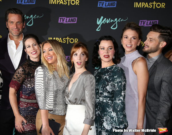 Peter Hermann, Miriam Shor, Hilary Duff, Molly Bernard, Debi Mazar, Sutton Foster and Photo