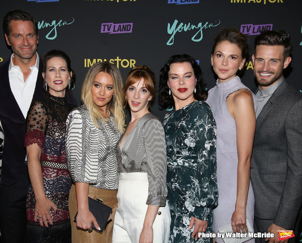 Peter Hermann, Miriam Shor, Hilary Duff, Molly Bernard, Debi Mazar, Sutton Foster and Photo