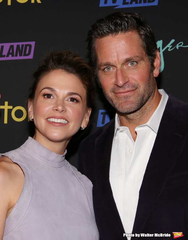 Sutton Foster and Peter Hermann Photo