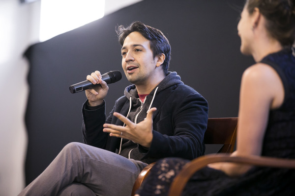 Photo Flash: Lin-Manuel Miranda Visits Chicago's Hubbard Street Dance Center Image