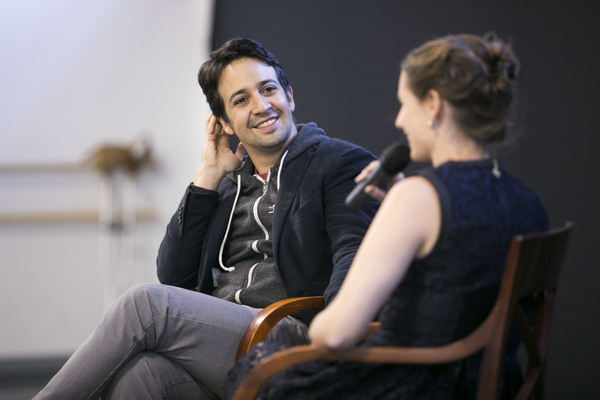 Photo Flash: Lin-Manuel Miranda Visits Chicago's Hubbard Street Dance Center Image