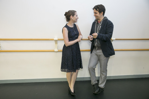 Photo Flash: Lin-Manuel Miranda Visits Chicago's Hubbard Street Dance Center Image