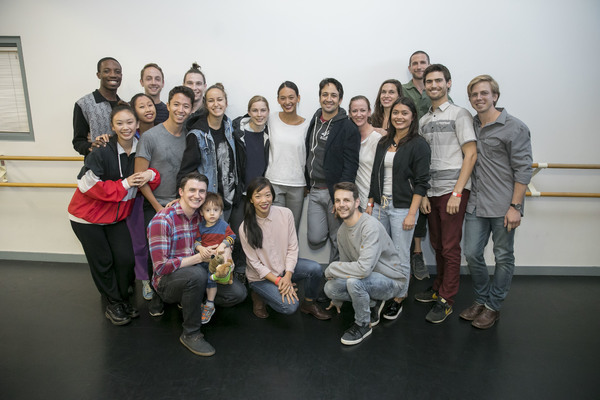Photo Flash: Lin-Manuel Miranda Visits Chicago's Hubbard Street Dance Center Image