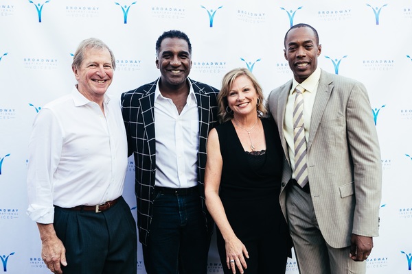 Bob Abrams, Norm Lewis, Cynthia Vance and Michael McElroy Photo