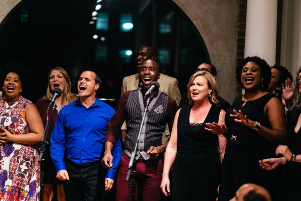Photo Flash: Norm Lewis, Kate Baldwin, Megan Hilty, Corbin Bleu and More Take Part in Parlor Night with Broadway Inspirational Voices  Image