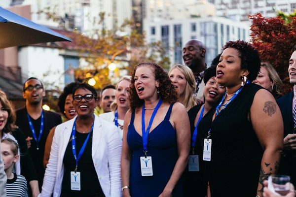 Photo Flash: Norm Lewis, Kate Baldwin, Megan Hilty, Corbin Bleu and More Take Part in Parlor Night with Broadway Inspirational Voices  Image