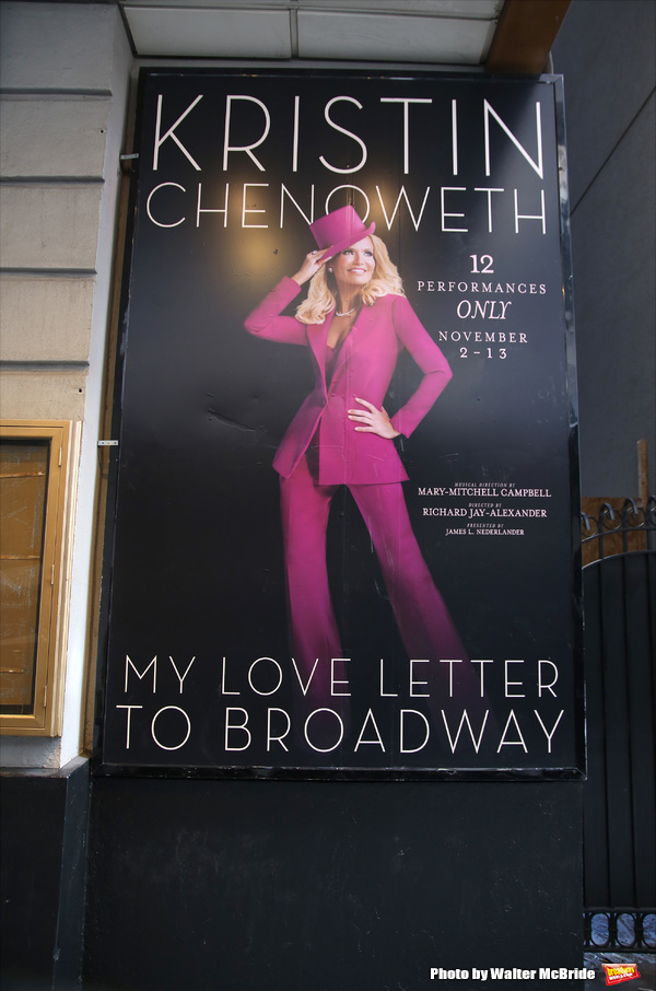 Up on the Marquee: KRISTIN CHENOWETH: MY LOVE LETTER TO BROADWAY Image