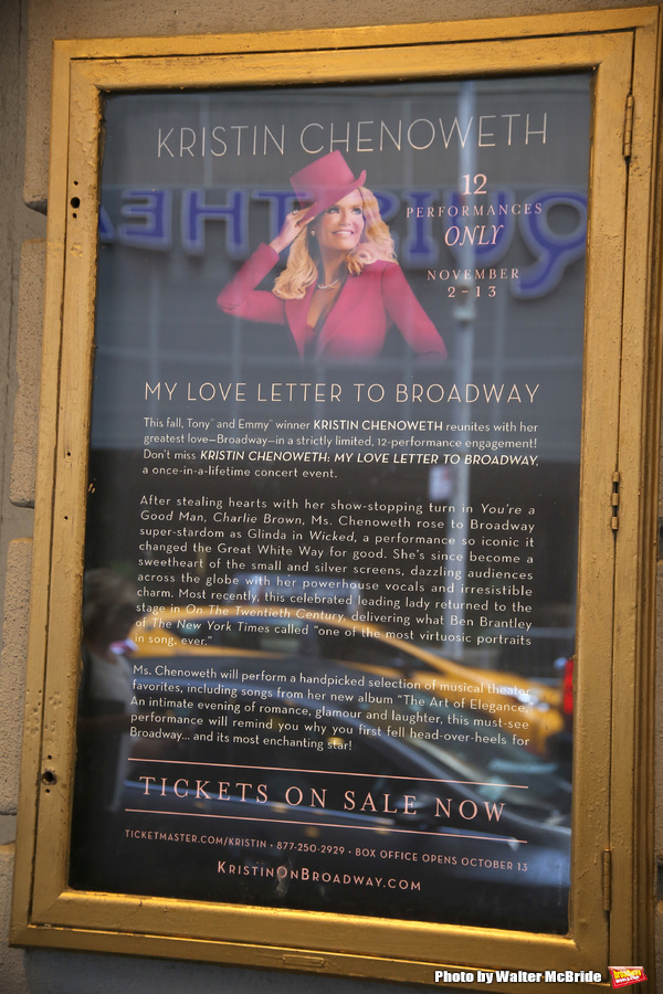 Up on the Marquee: KRISTIN CHENOWETH: MY LOVE LETTER TO BROADWAY Image