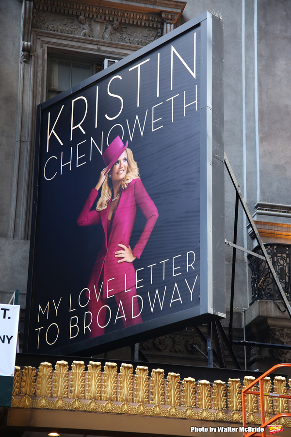 Up on the Marquee: KRISTIN CHENOWETH: MY LOVE LETTER TO BROADWAY Image