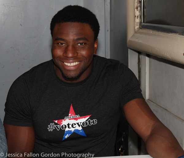 Photo Coverage: HAMILTON Cast Helps Voters Prepare for Election Day! Image