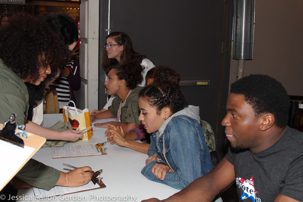 Photo Coverage: HAMILTON Cast Helps Voters Prepare for Election Day! Image