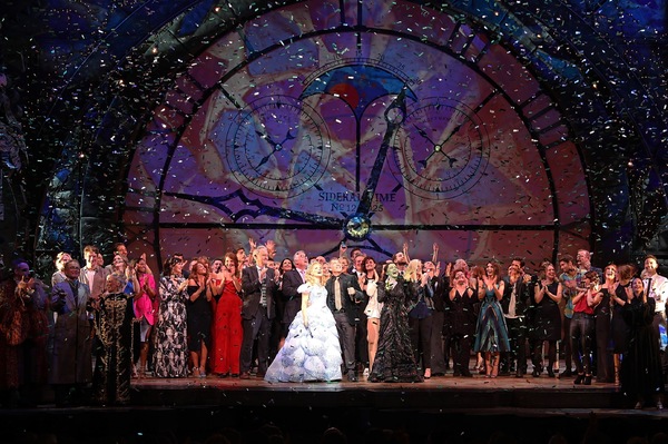 Photo Flash: Stephen Schwartz and London Cast at WICKED 10th Anniversary Party Image