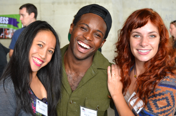 Jessica Wu, Phil Young and Gracie Jones Photo