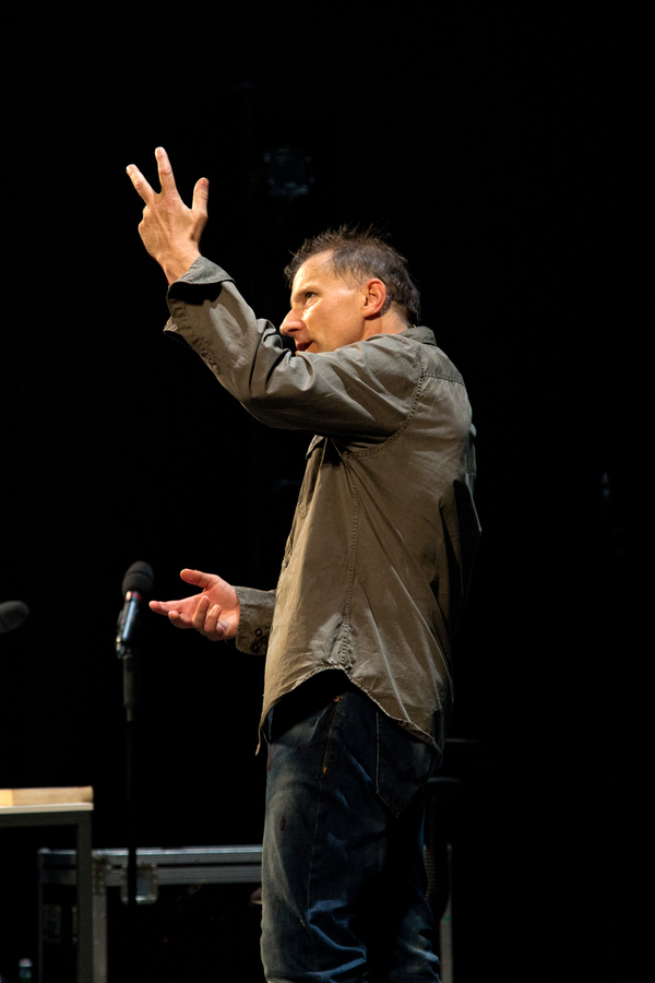Photo Coverage: Simon McBurney Takes Opening Night Bows in THE ENCOUNTER on Broadway! Image