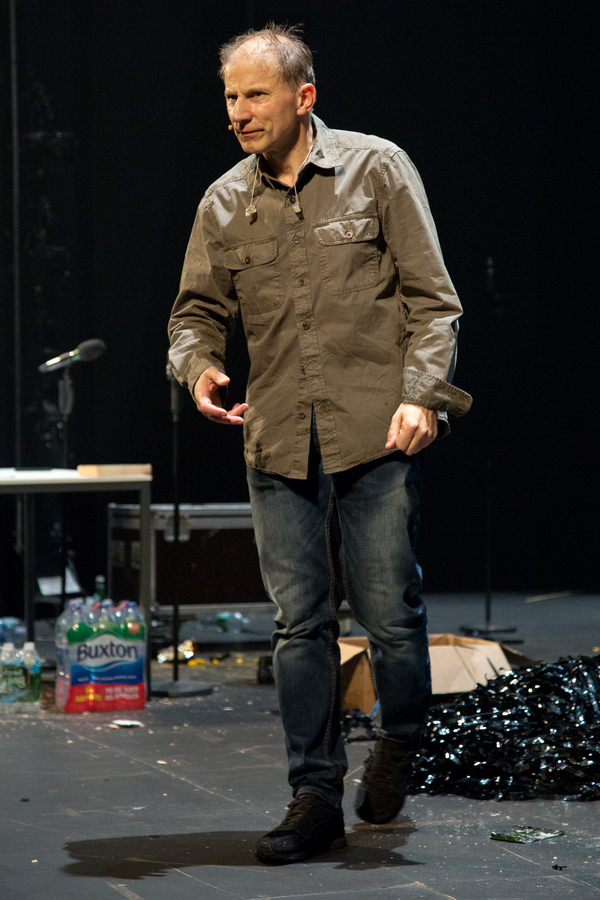 Photo Coverage: Simon McBurney Takes Opening Night Bows in THE ENCOUNTER on Broadway! Image