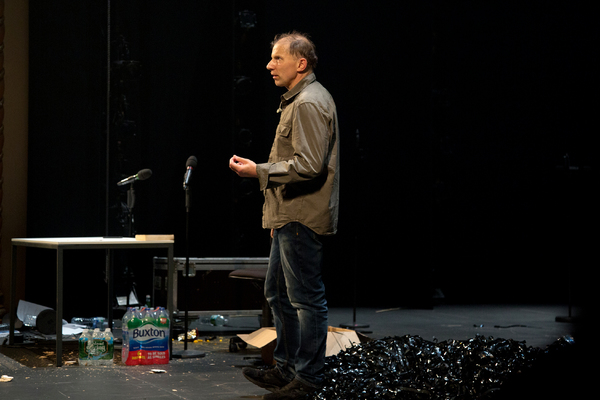 Photo Coverage: Simon McBurney Takes Opening Night Bows in THE ENCOUNTER on Broadway! Image