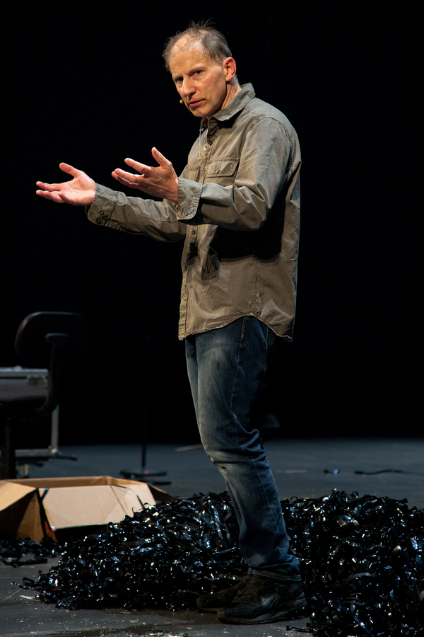 Photo Coverage: Simon McBurney Takes Opening Night Bows in THE ENCOUNTER on Broadway! Image