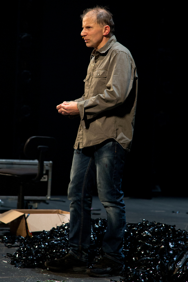Photo Coverage: Simon McBurney Takes Opening Night Bows in THE ENCOUNTER on Broadway! Image