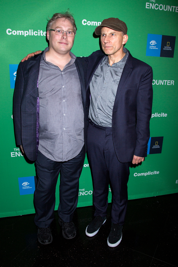 Photo Coverage: Simon McBurney Takes Opening Night Bows in THE ENCOUNTER on Broadway! Image
