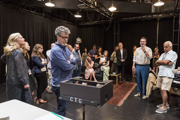 Photo Flash: In Rehearsal with Jon Robin Baitz's VICUNA World Premiere at the Douglas Image