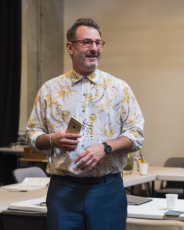 Photo Flash: In Rehearsal with Jon Robin Baitz's VICUNA World Premiere at the Douglas Image