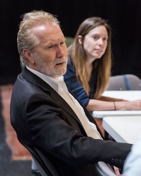 Photo Flash: In Rehearsal with Jon Robin Baitz's VICUNA World Premiere at the Douglas Image