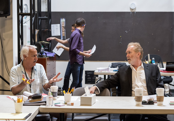 Photo Flash: In Rehearsal with Jon Robin Baitz's VICUNA World Premiere at the Douglas Image