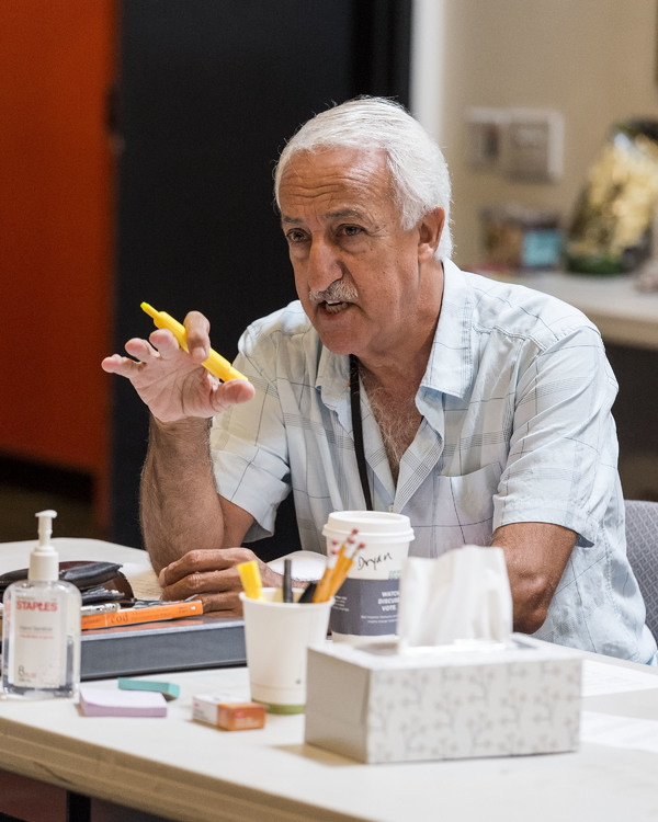 Photo Flash: In Rehearsal with Jon Robin Baitz's VICUNA World Premiere at the Douglas Image