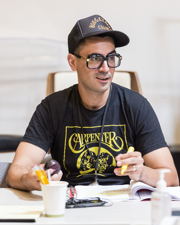 Photo Flash: In Rehearsal with Jon Robin Baitz's VICUNA World Premiere at the Douglas Image