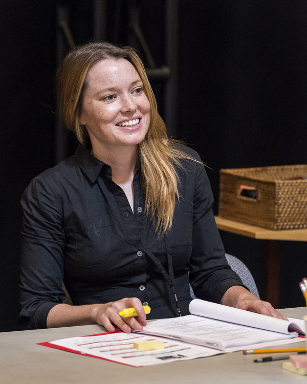Photo Flash: In Rehearsal with Jon Robin Baitz's VICUNA World Premiere at the Douglas Image