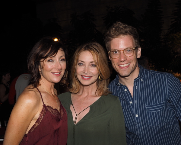 Carmen Cusack, Sharon Lawrence, and Barrett Foa Photo