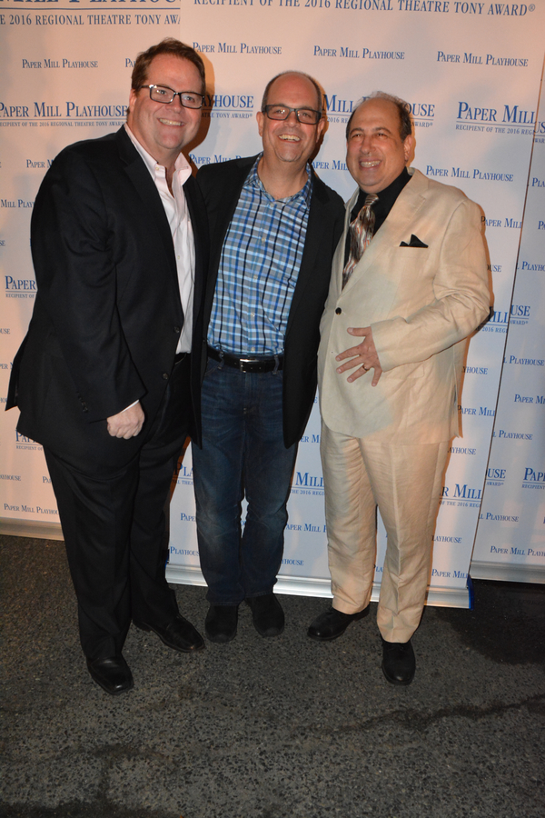 John Treacy Egan, Brad Oscar and Michael Kostroff Photo