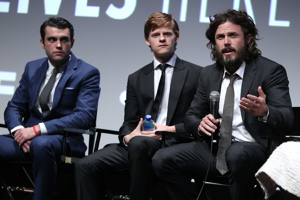 Christian J. Mallen, Lucas Hedges and Casey Affleck Photo