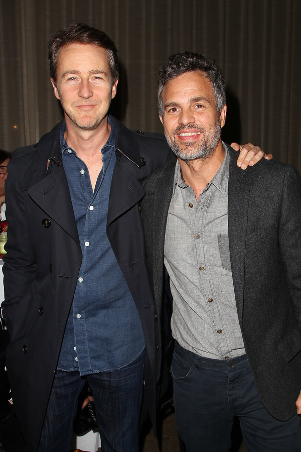 Edward Norton and Mark Ruffalo Photo