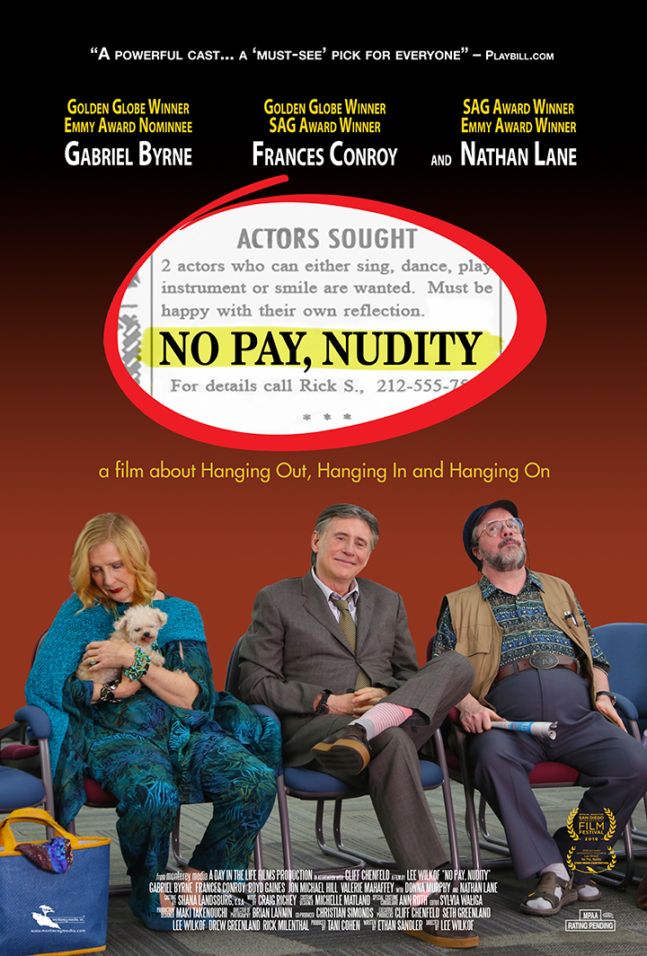 BWW Exclusive: Poster Art for NO PAY, NUDITY, Starring Nathan Lane & More! Image