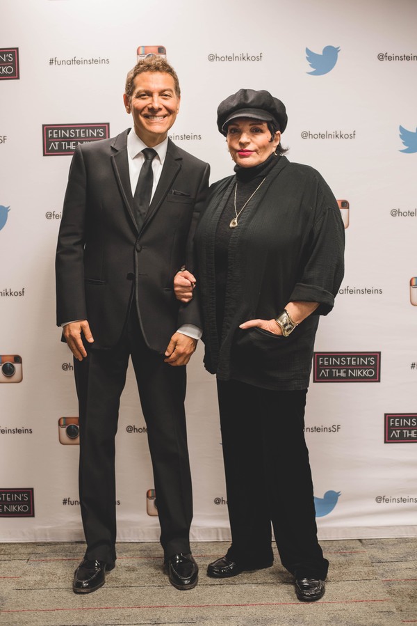 Photo Flash: Liza Minnelli Tributes Judy Garland with Michael Feinstein in San Francisco Image
