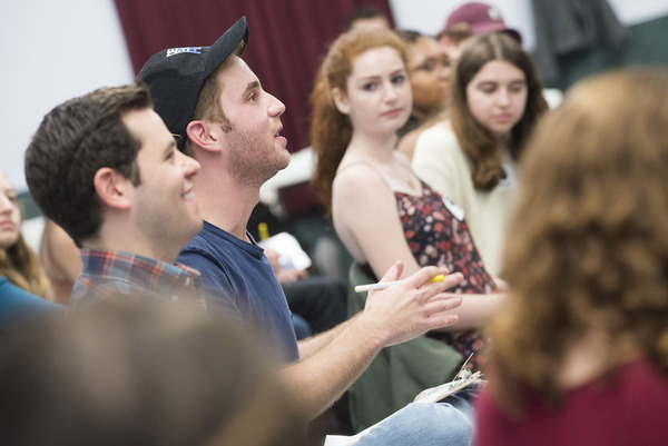 Photo Flash: DEAR EVAN HANSEN's Ben Platt Leads Master Class at Broadway Workshop Image