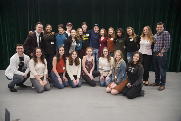 Photo Flash: DEAR EVAN HANSEN's Ben Platt Leads Master Class at Broadway Workshop Image