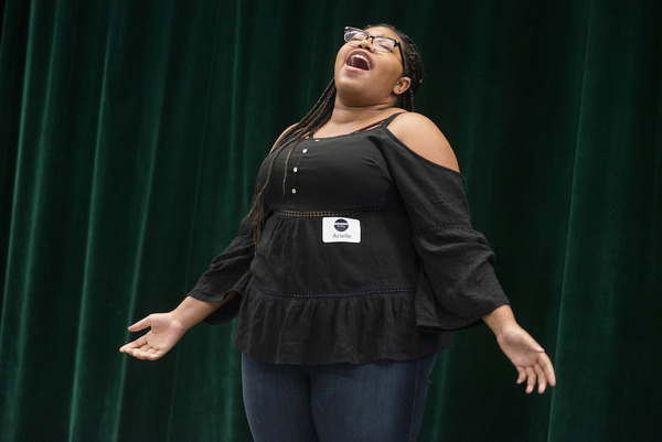 Photo Flash: DEAR EVAN HANSEN's Ben Platt Leads Master Class at Broadway Workshop Image