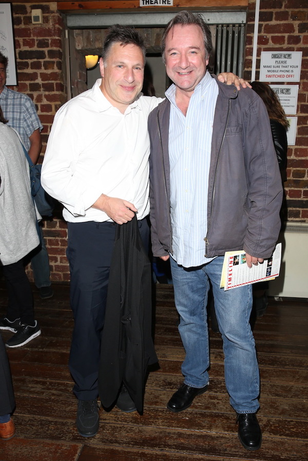 Director Patrick Marber and Neil Pearson Photo