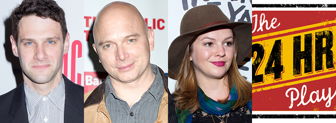 Justin Bartha, Michael Cerveris, Amber Tamblyn and More Slated for THE 24 HOUR PLAYS on Broadway Image