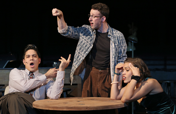 Photo Flash: First Look at Nick Blaemire, Ciara Renee and George Salazar in TICK, TICK... BOOM! Off-Broadway Image