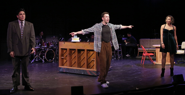 Photo Flash: First Look at Nick Blaemire, Ciara Renee and George Salazar in TICK, TICK... BOOM! Off-Broadway Image