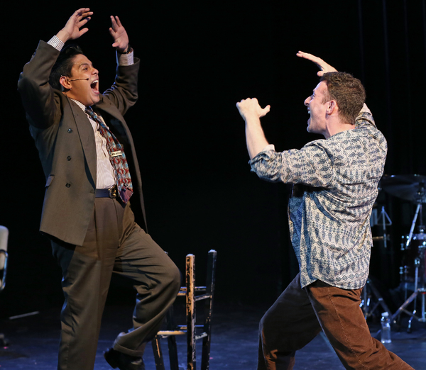 Photo Flash: First Look at Nick Blaemire, Ciara Renee and George Salazar in TICK, TICK... BOOM! Off-Broadway Image