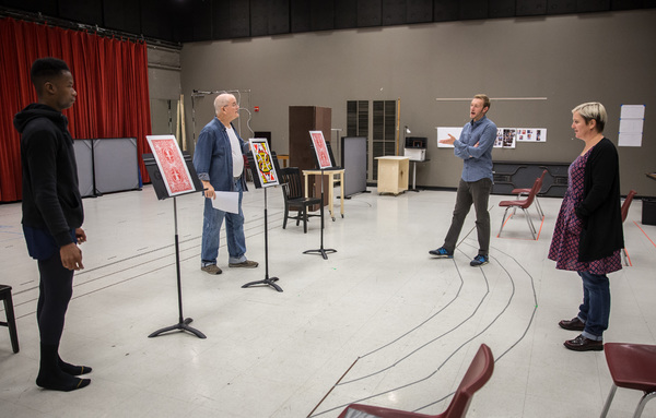 Photo Flash: In Rehearsal for THE MAGIC PLAY at Goodman Theatre Image