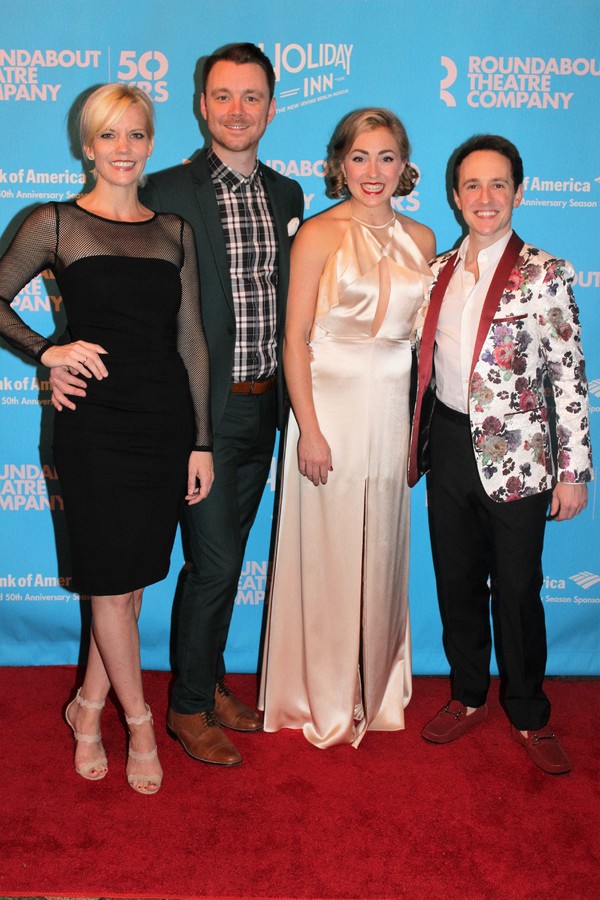 Photo Coverage: HOLIDAY INN Cast Parties Like It's Christmas on Opening Night! Image