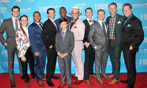 Photo Coverage: HOLIDAY INN Cast Parties Like It's Christmas on Opening Night!  Image